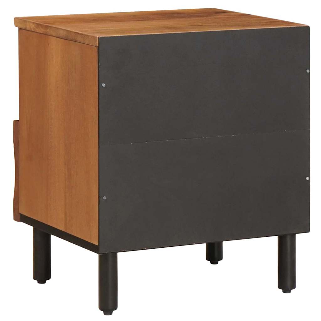Nachttisch Braun 40 x 33 x 46 cm Massivholz Mango