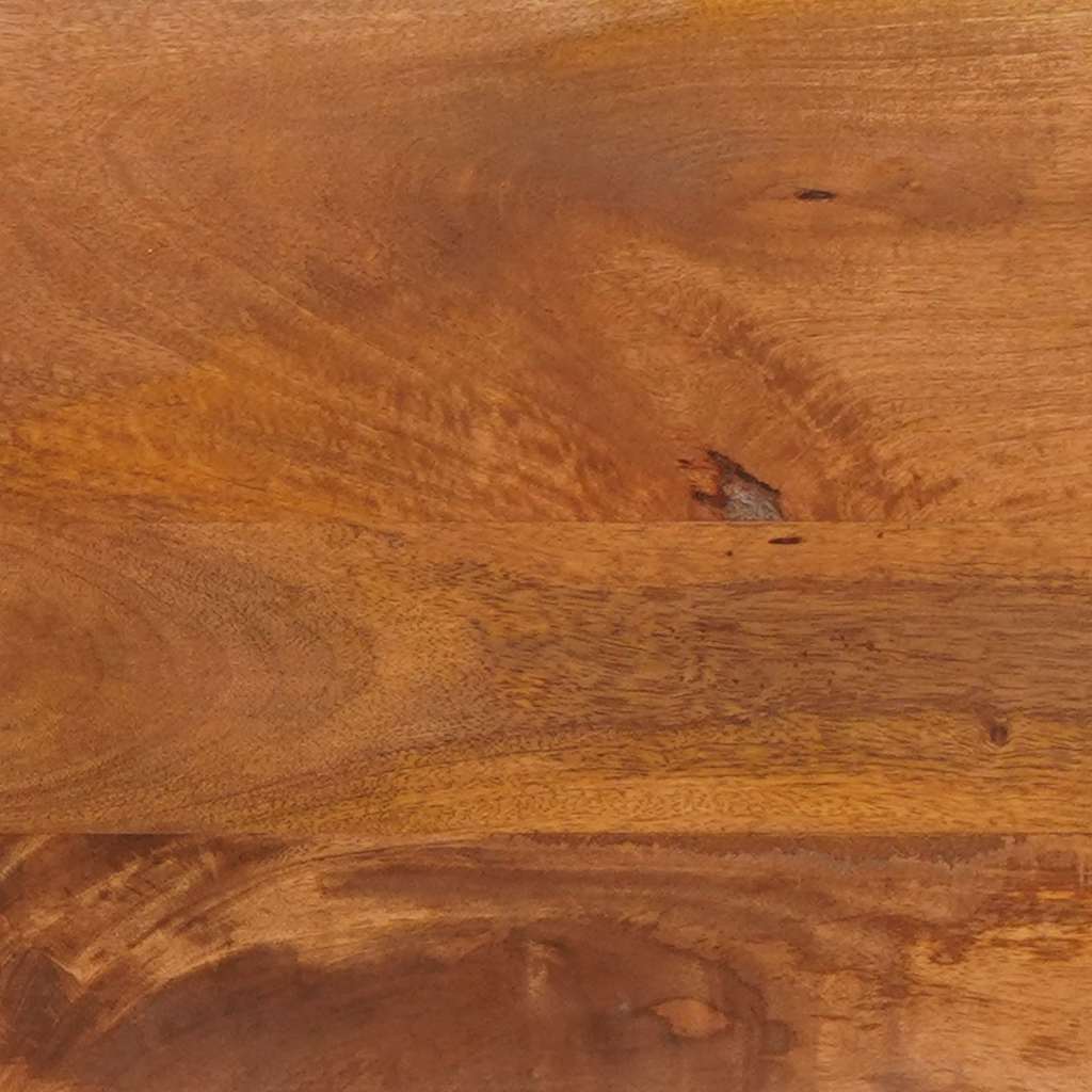 TV-Schränk mit Regal Akazienbraune Oberfläche 80 x 33 x 46 cm