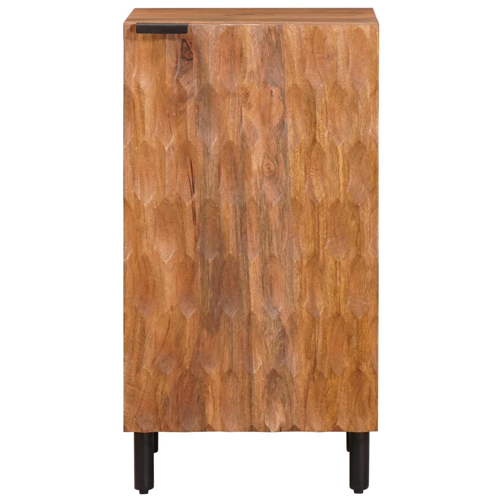 Sideboard mit Speicher Akazienbraune Oberfläche 40 x 33 x 75 cm
