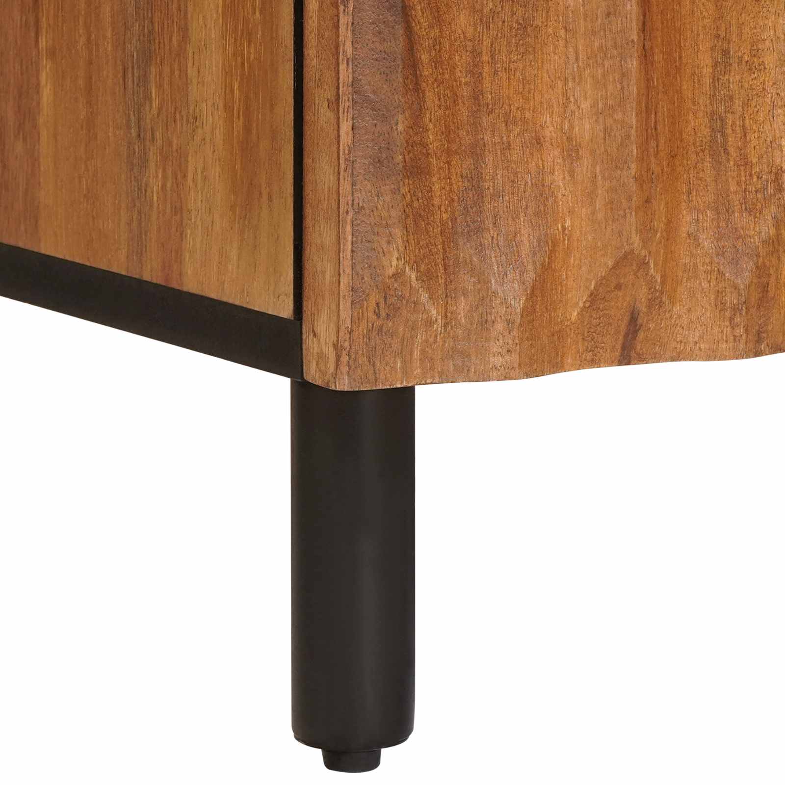 Sideboard mit Speicher Akazienbraune Oberfläche 60 x 33 x 75 cm