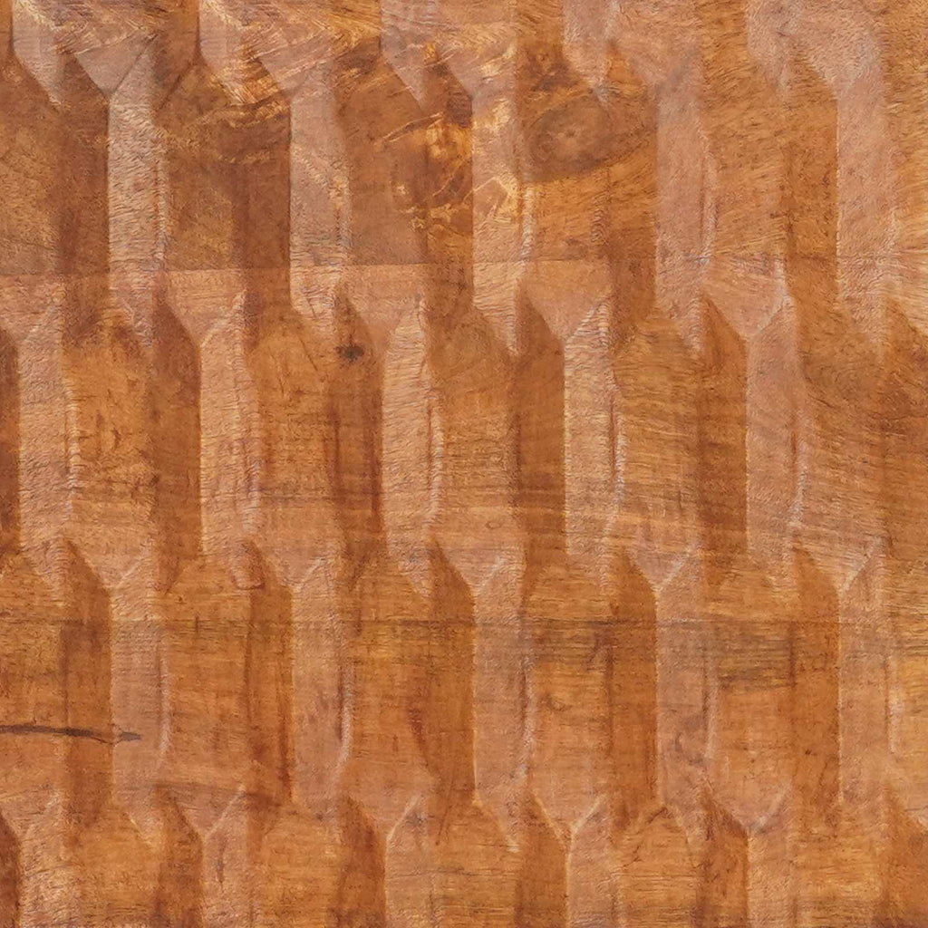 Highboard mit Tür Akazienbraune Oberfläche 40 x 33 x 110 cm