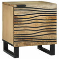 Nachttisch Natur 40 x 33 x 46 cm Holzwerkstoff