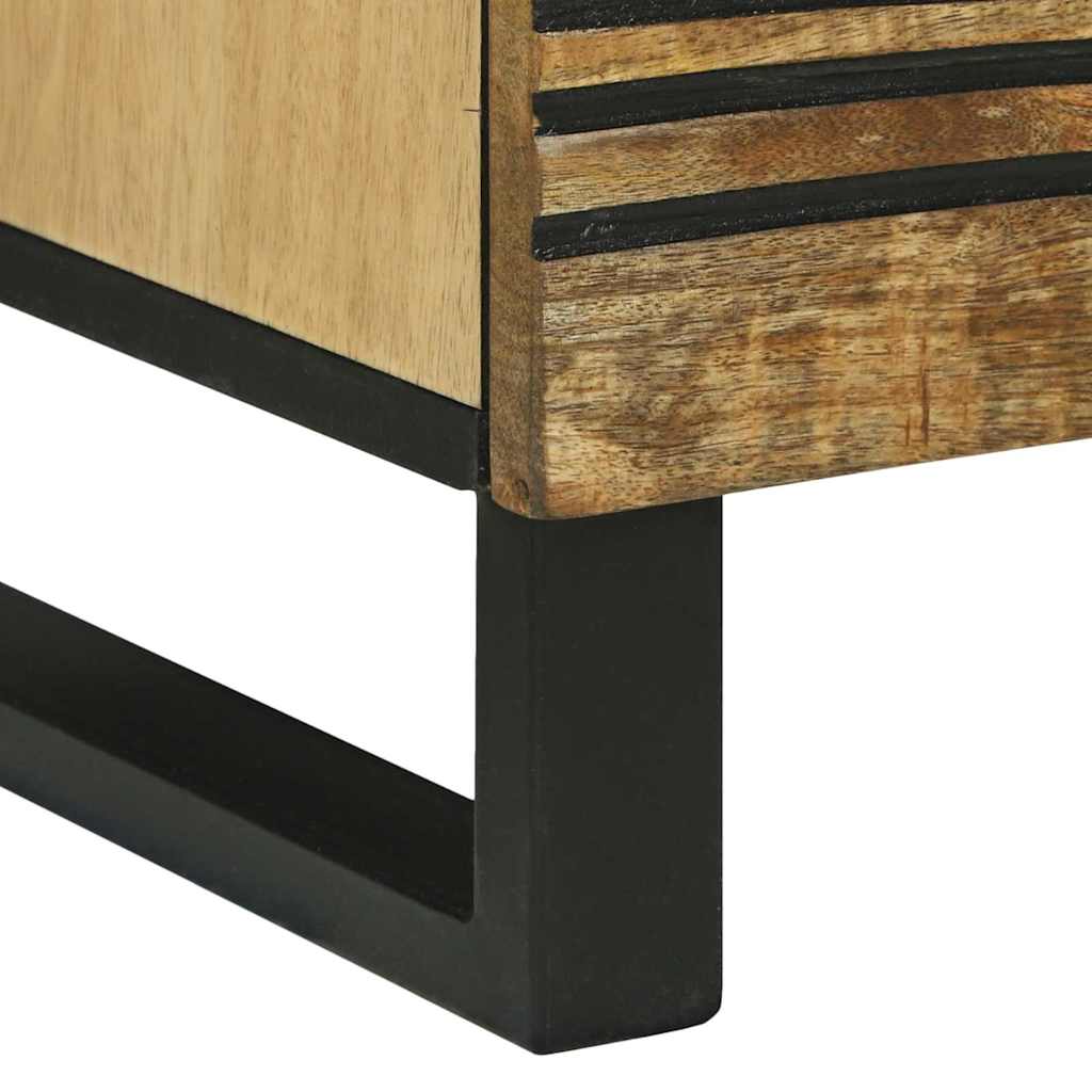 Nachttisch 2 pcs Natur 40 x 33 x 46 cm Holzwerkstoff