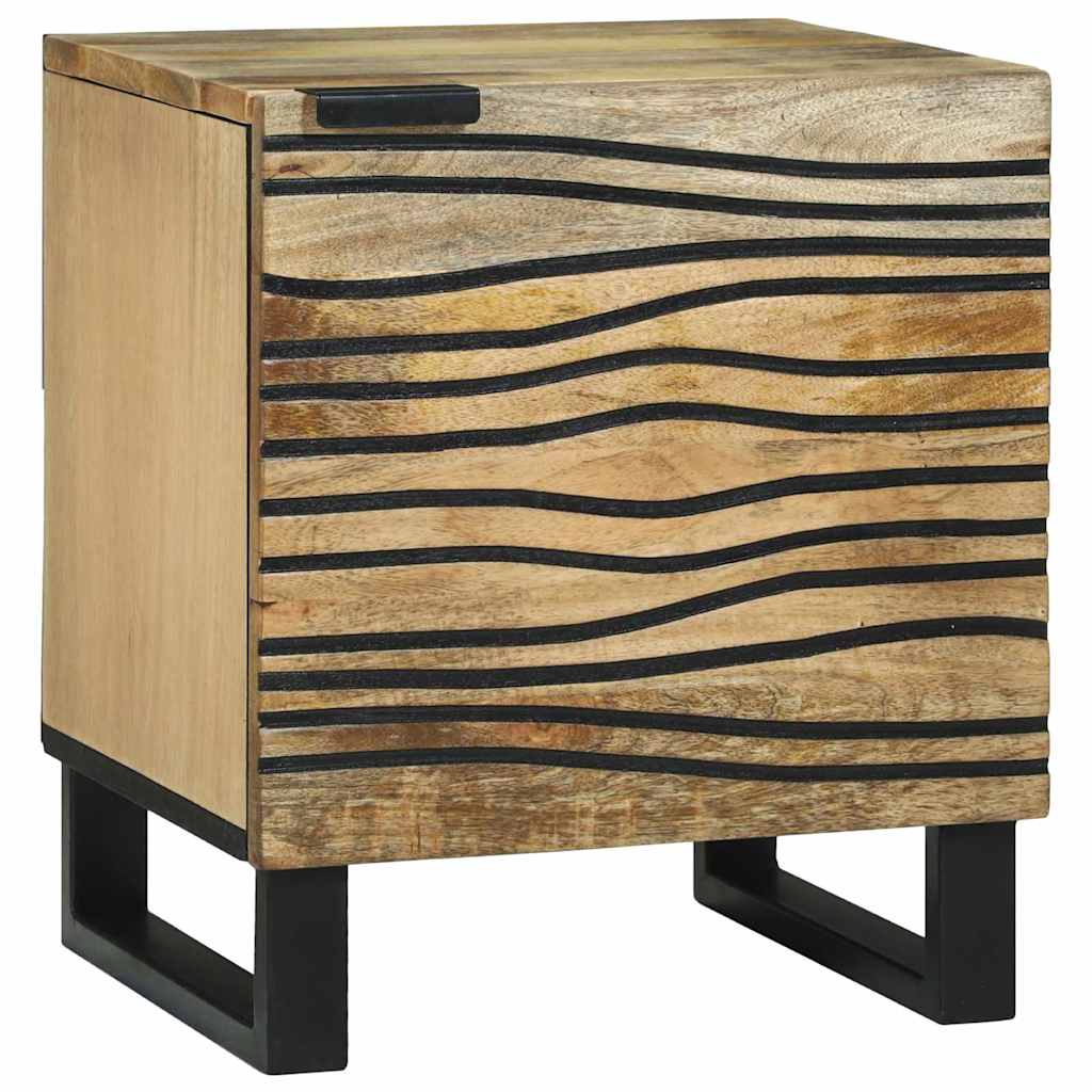 Nachttisch 2 pcs Natur 40 x 33 x 46 cm Holzwerkstoff