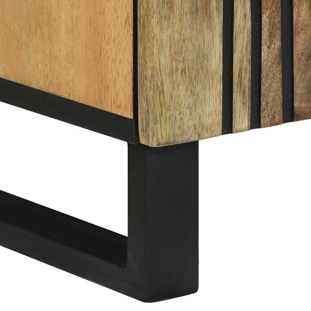 Sideboard Natur 60 x 33,5 x 75 cm Massivholz Mango