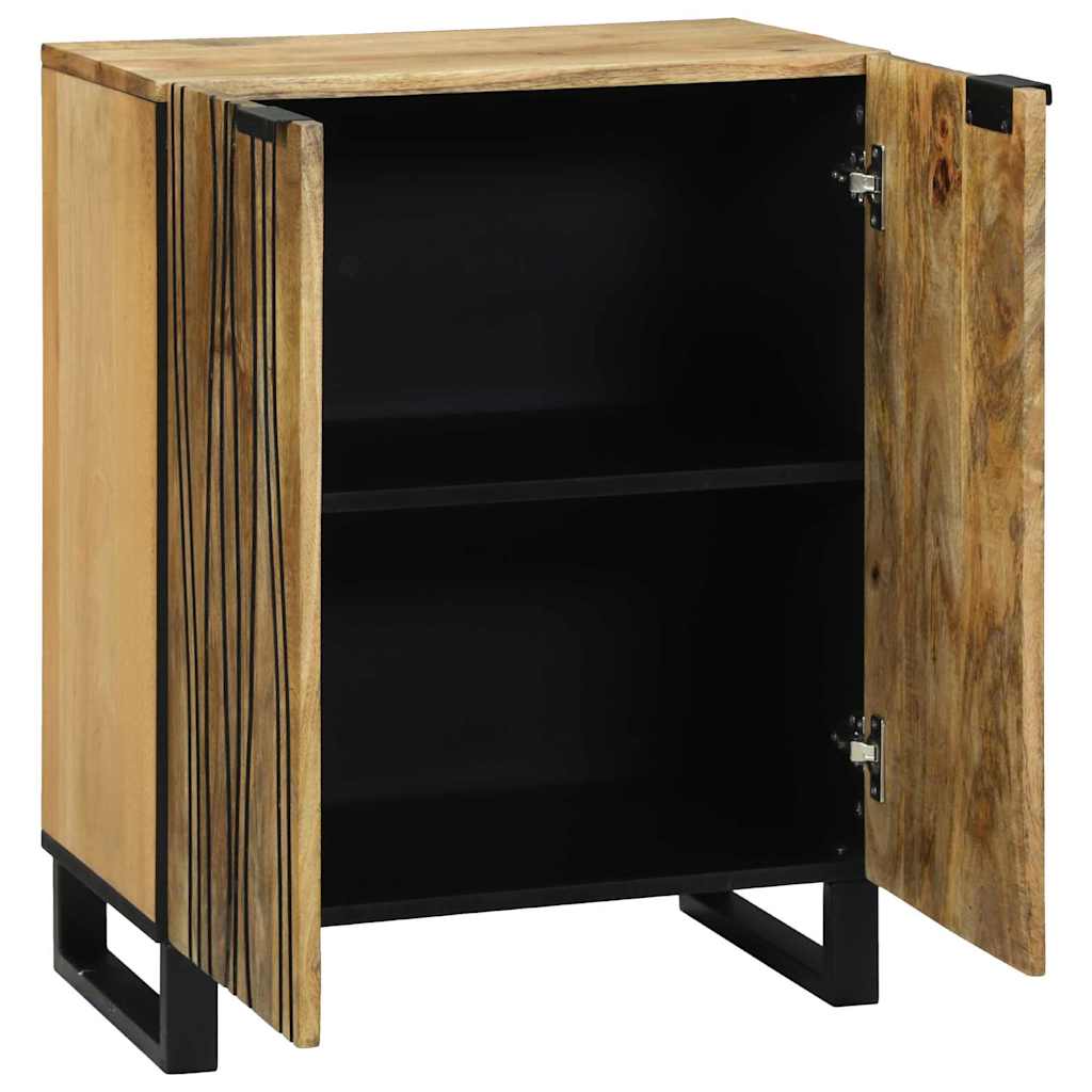 Sideboard Natur 60 x 33,5 x 75 cm Massivholz Mango