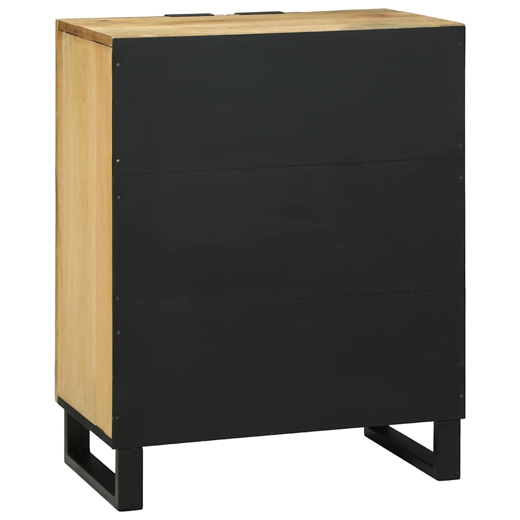 Sideboard Natur 60 x 33,5 x 75 cm Massivholz Mango