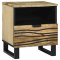 Nachttisch Natur 40 x 33 x 46 cm Holzwerkstoff