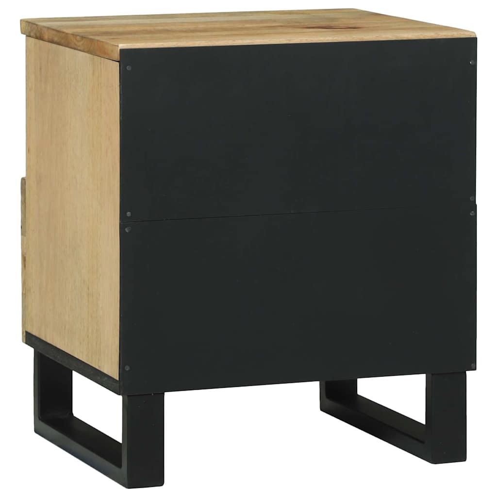 Nachttisch 2 pcs Natur 40 x 33 x 46 cm Holzwerkstoff