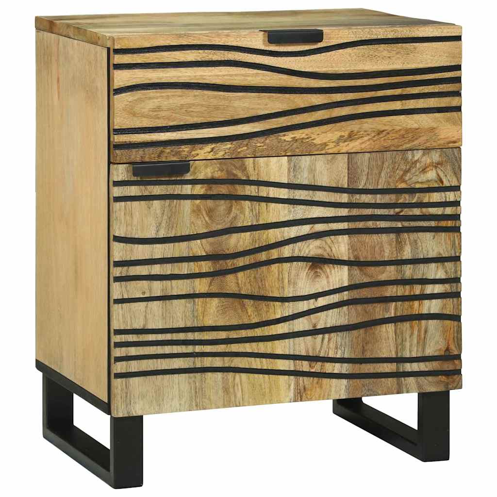 Nachttisch Natur 50 x 33 x 60 cm Holzwerkstoff