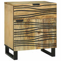 Nachttisch Natur 50 x 33 x 60 cm Holzwerkstoff