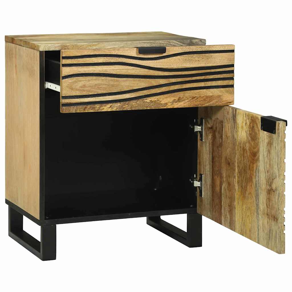 Nachttisch Natur 50 x 33 x 60 cm Holzwerkstoff
