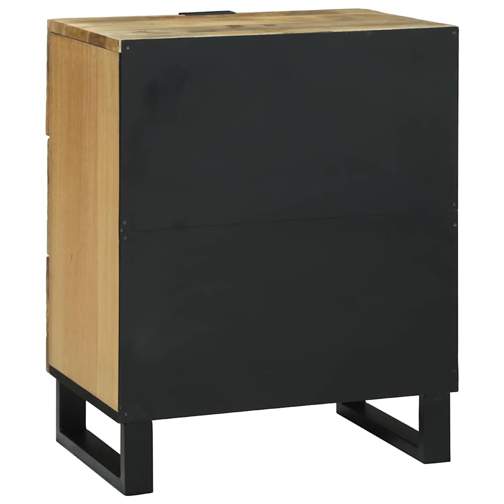 Nachttisch Natur 50 x 33 x 62 cm Holzwerkstoff