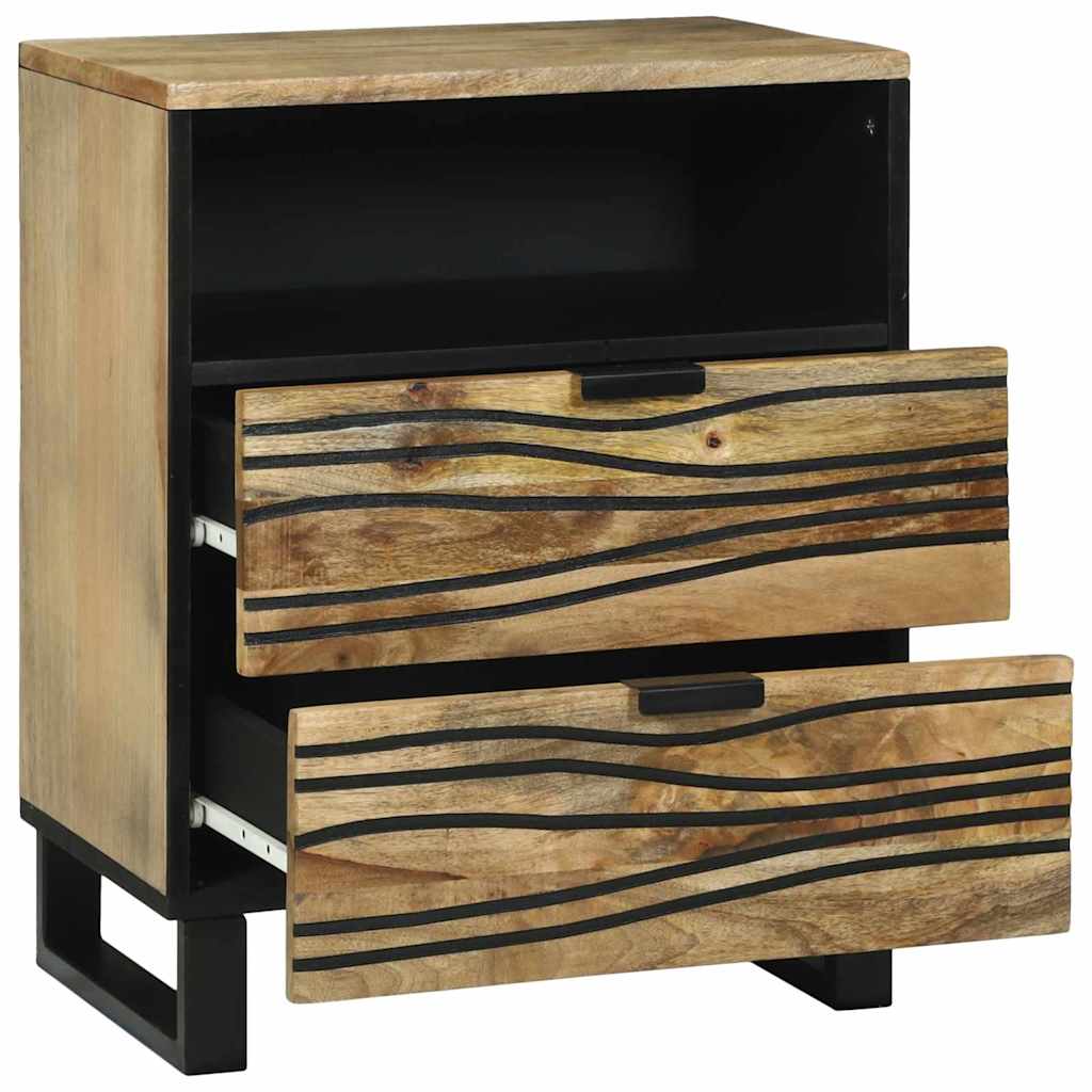 Nachttisch Natur 50 x 33 x 62 cm Holzwerkstoff