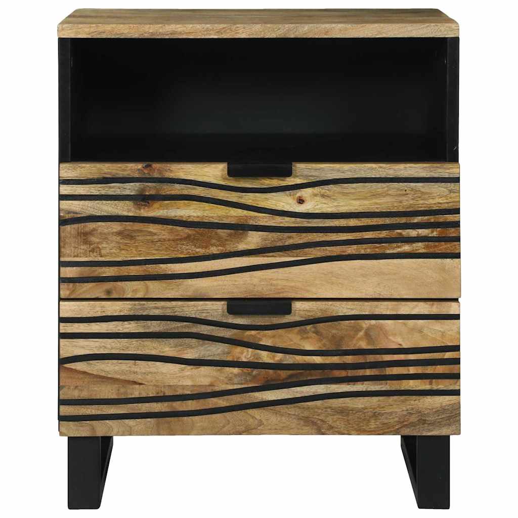 Nachttisch Natur 50 x 33 x 62 cm Holzwerkstoff