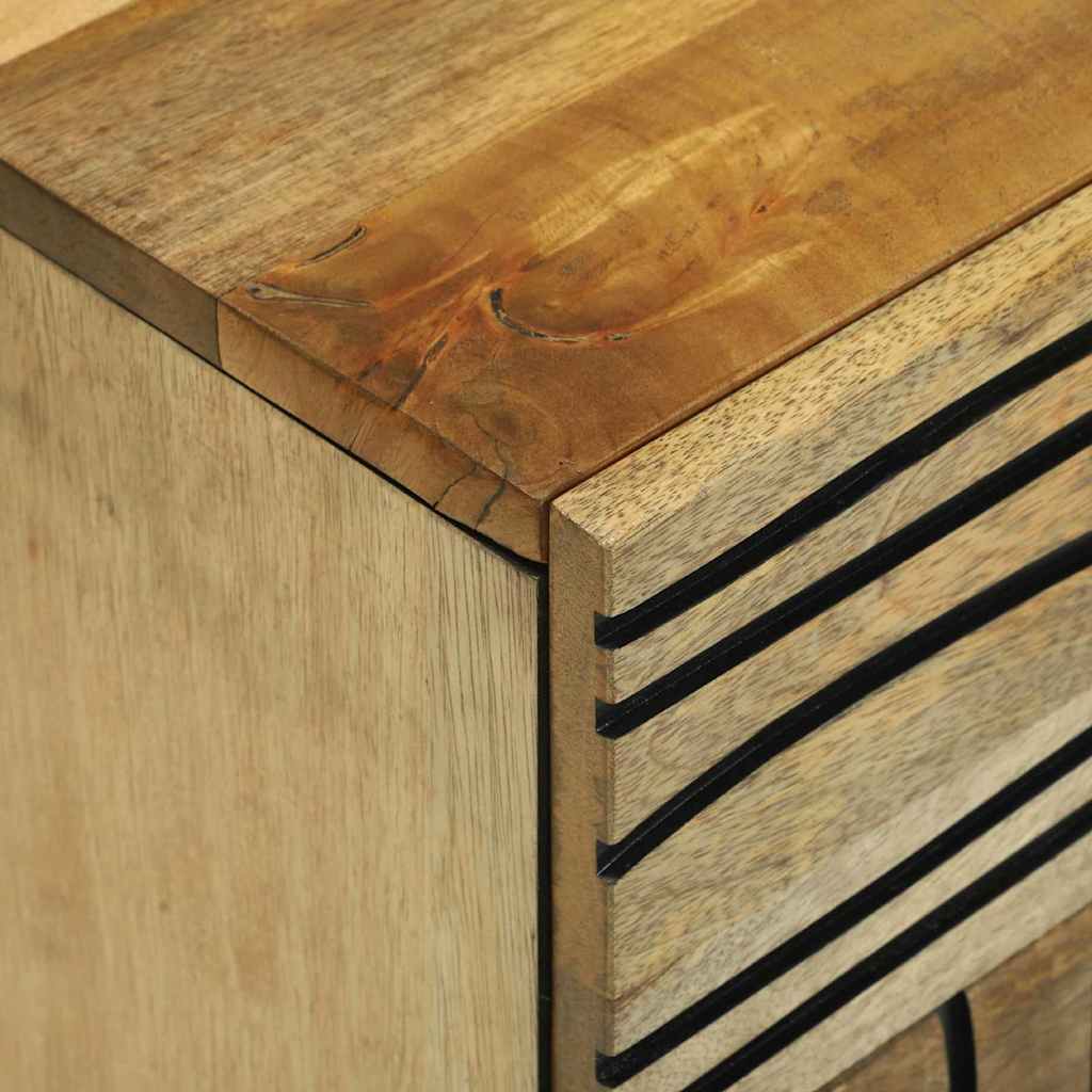 Nachttisch Natur 50 x 33 x 60 cm Holzwerkstoff