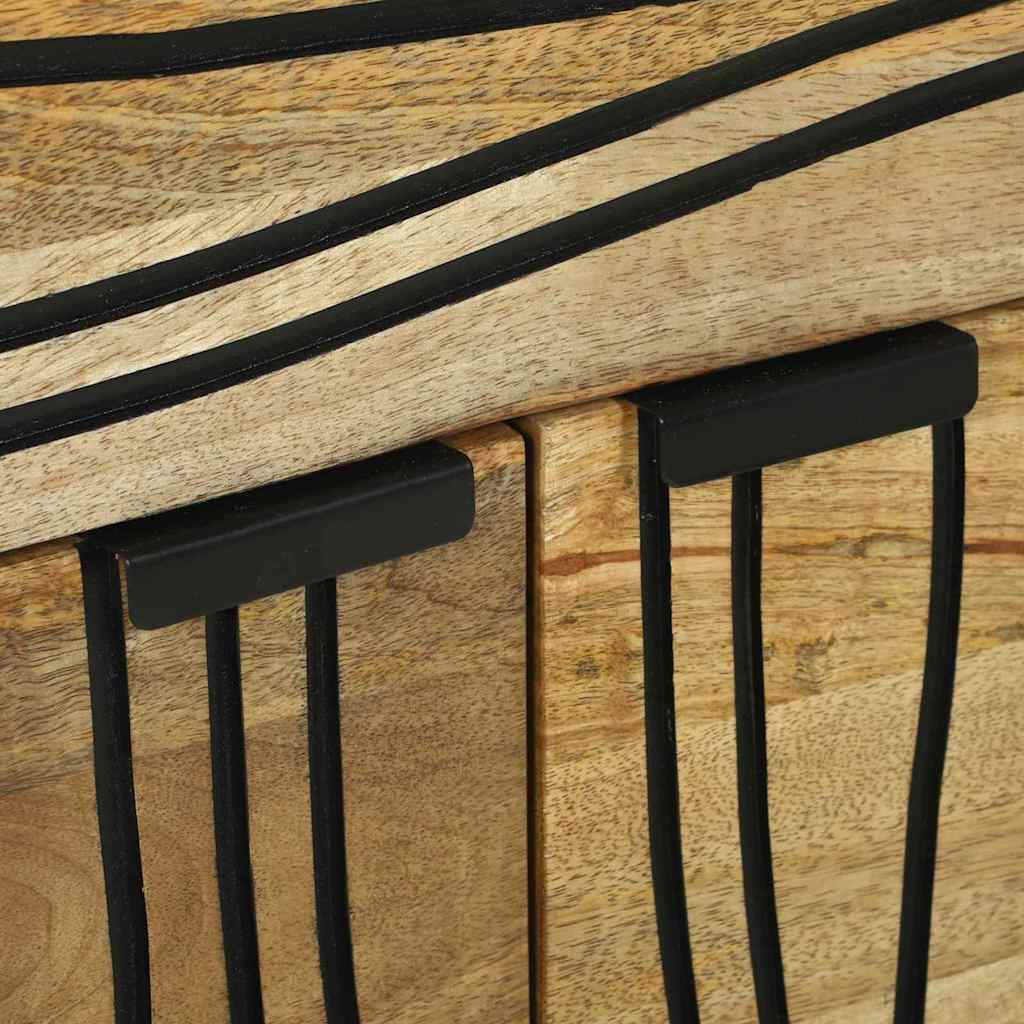 Nachttisch Natur 50 x 33 x 60 cm Holzwerkstoff