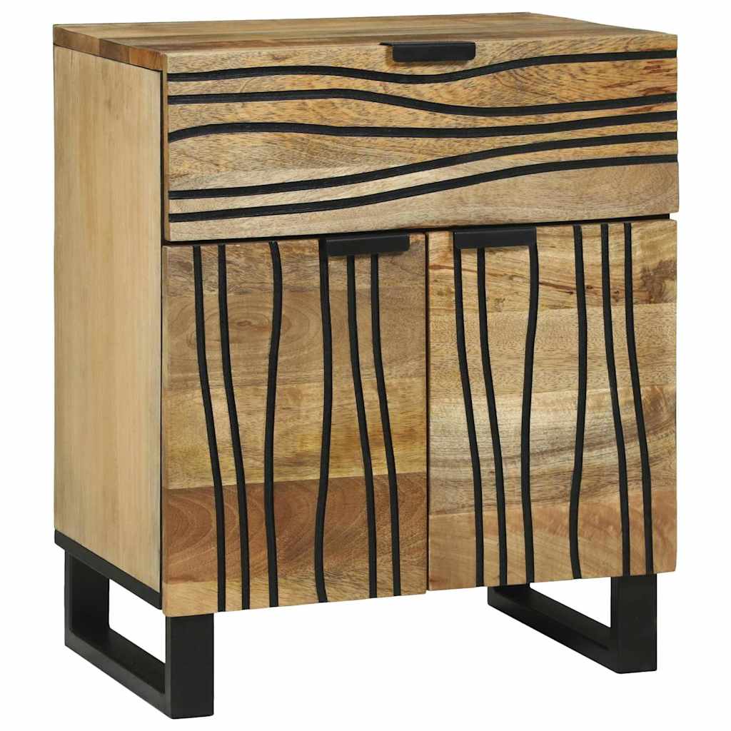 Nachttisch Natur 50 x 33 x 60 cm Holzwerkstoff