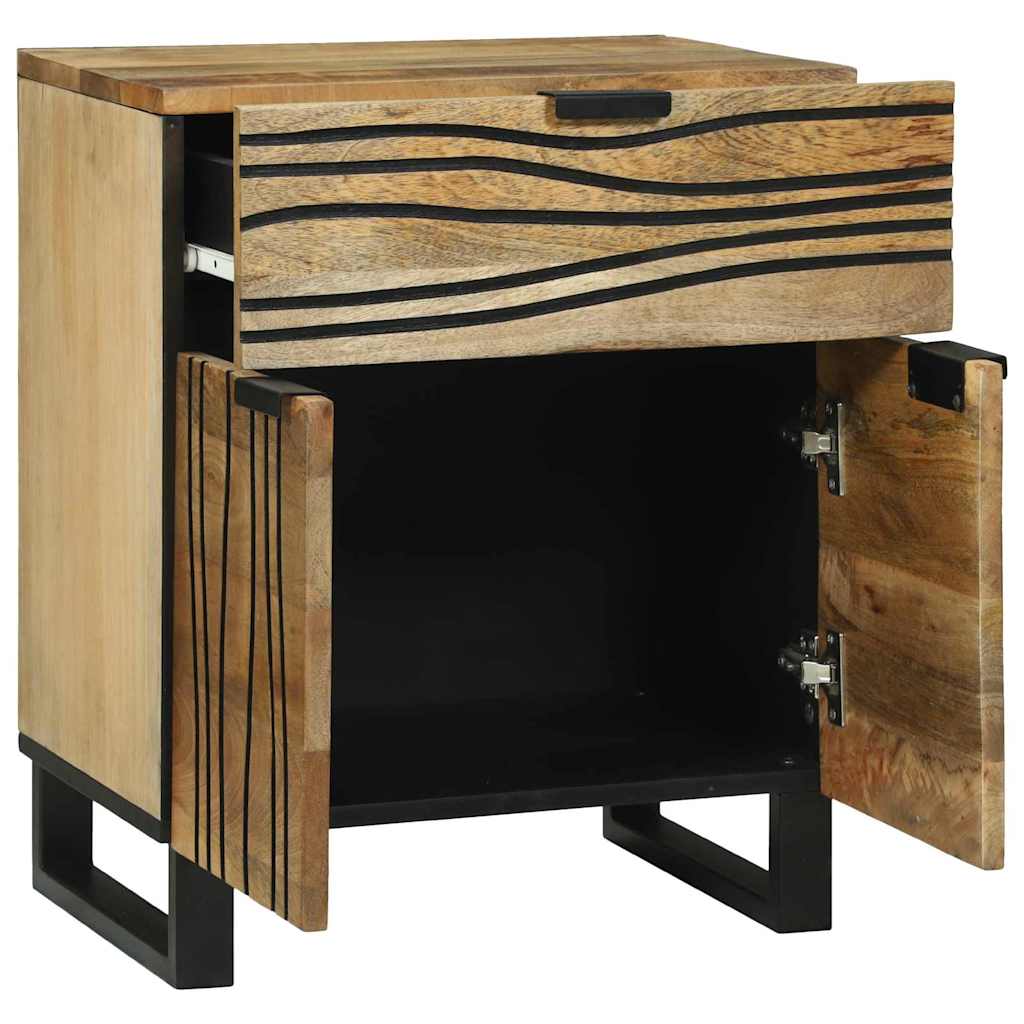 Nachttisch Natur 50 x 33 x 60 cm Holzwerkstoff