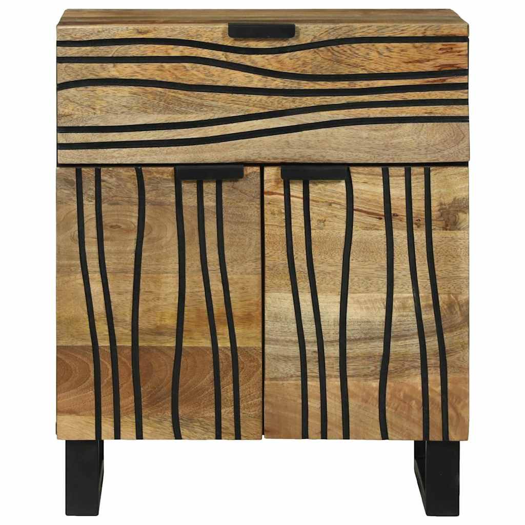 Nachttisch Natur 50 x 33 x 60 cm Holzwerkstoff