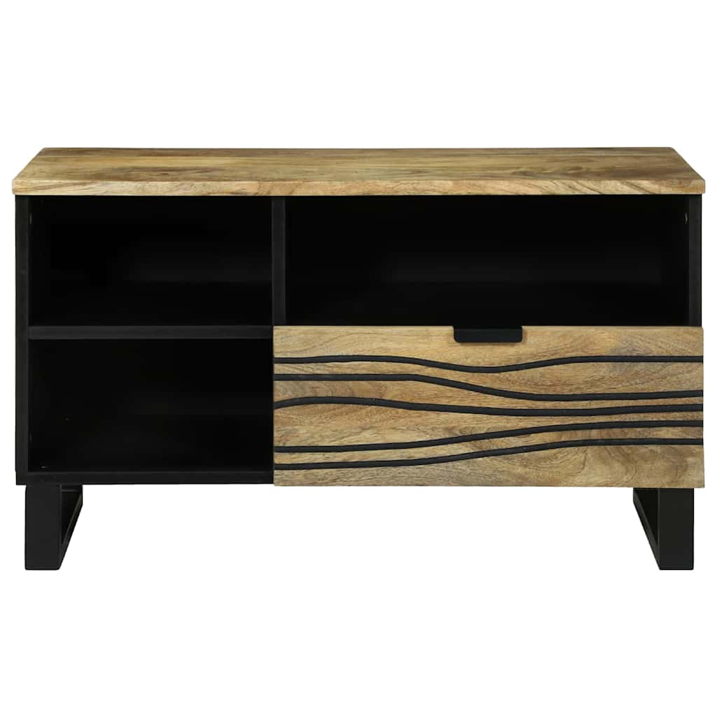 TV-Einheiten mit Schubladen Braun 80 x 33 x 46 cm Holzwerkstoff