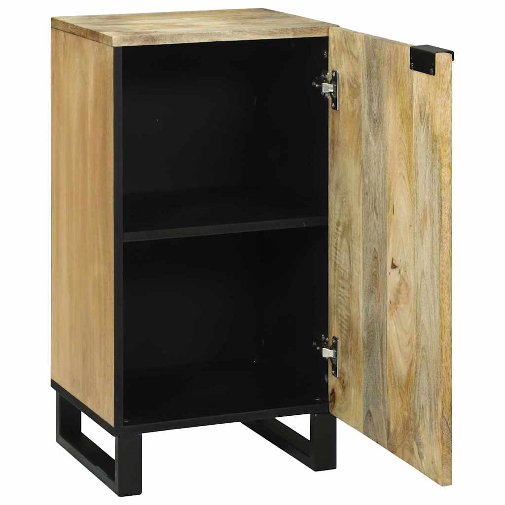 Sideboard Braun 40 x 33 x 75 cm massives Mangoholz