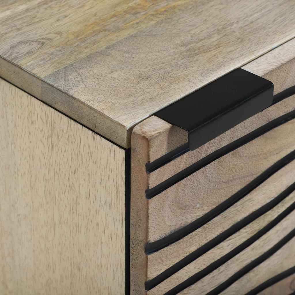 Nachttisch 2 pcs Weiß 40 x 33 x 46 cm Holzwerkstoff