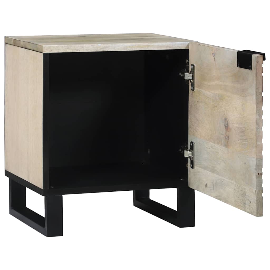 Nachttisch 2 pcs Weiß 40 x 33 x 46 cm Holzwerkstoff
