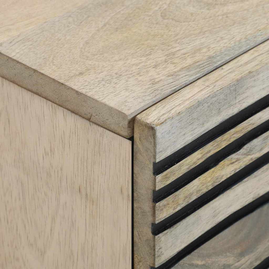 Nachttisch 2 pcs Weiß 40 x 33 x 46 cm Holzwerkstoff