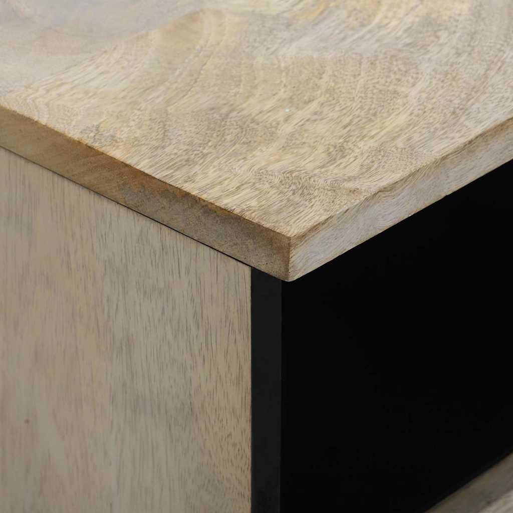 Nachttisch 2 pcs Weiß 40 x 33 x 46 cm Holzwerkstoff
