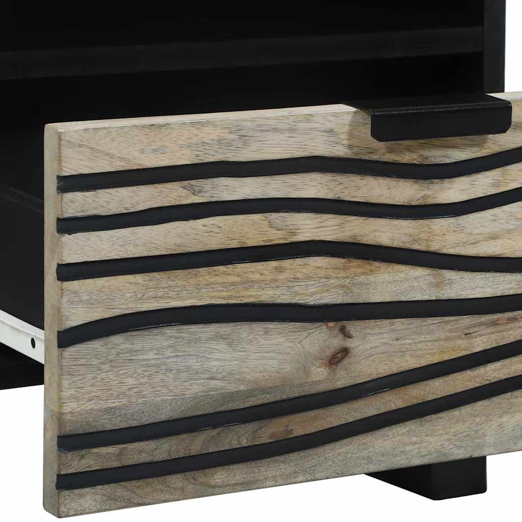 Nachttisch 2 pcs Weiß 40 x 33 x 46 cm Holzwerkstoff