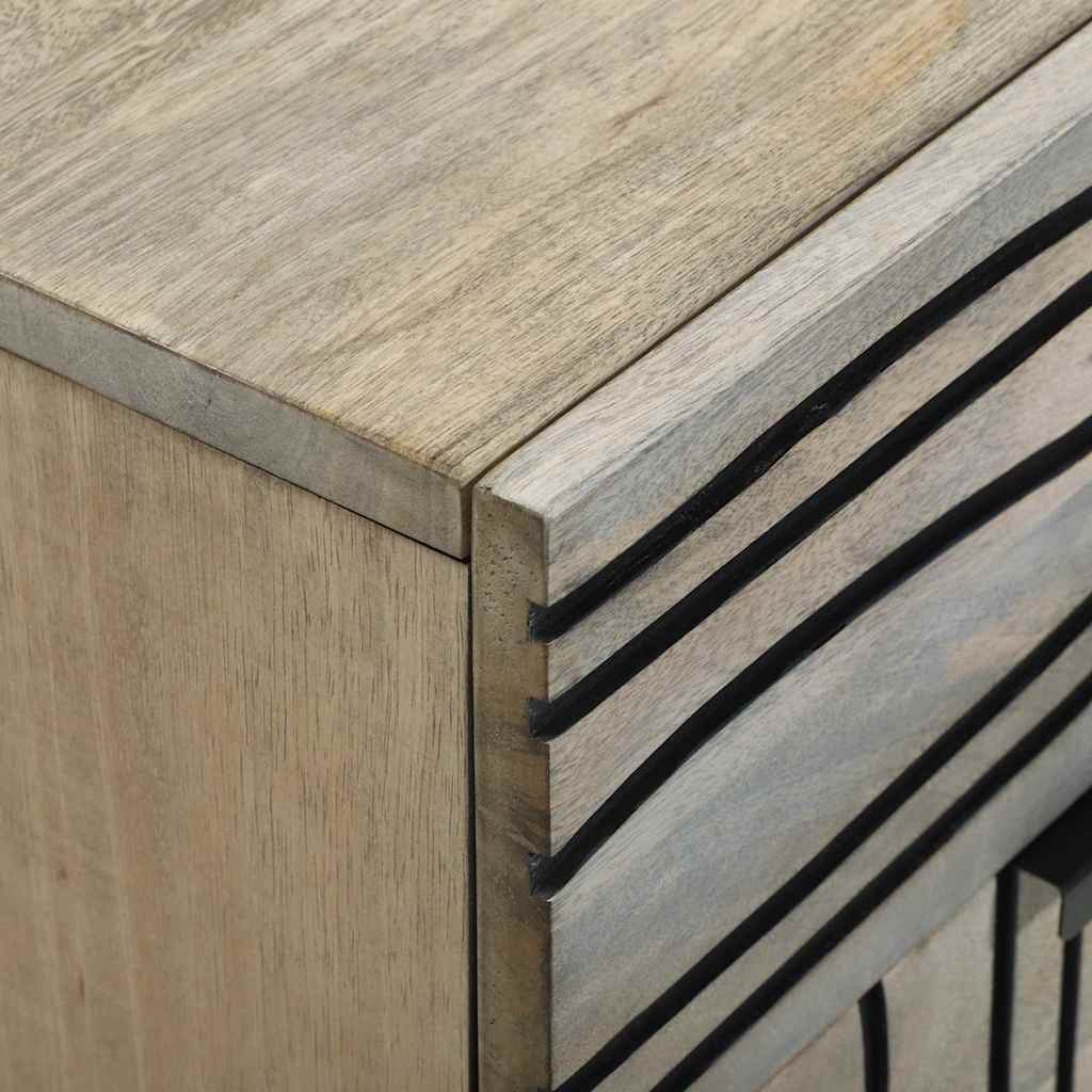 Nachttisch Weiß 50 x 33 x 60 cm Holzwerkstoff