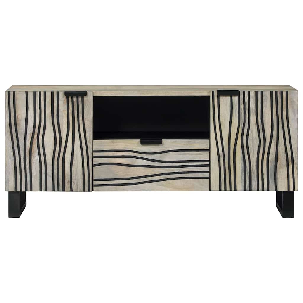 TV-Einheiten mit Schubladen Weiß 105 x 33 x 46 cm Holzwerkstoff