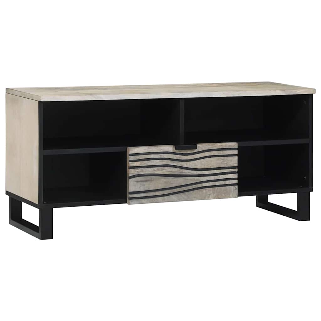 TV-Einheiten mit Schubladen Weiß 105 x 33 x 46 cm Holzwerkstoff
