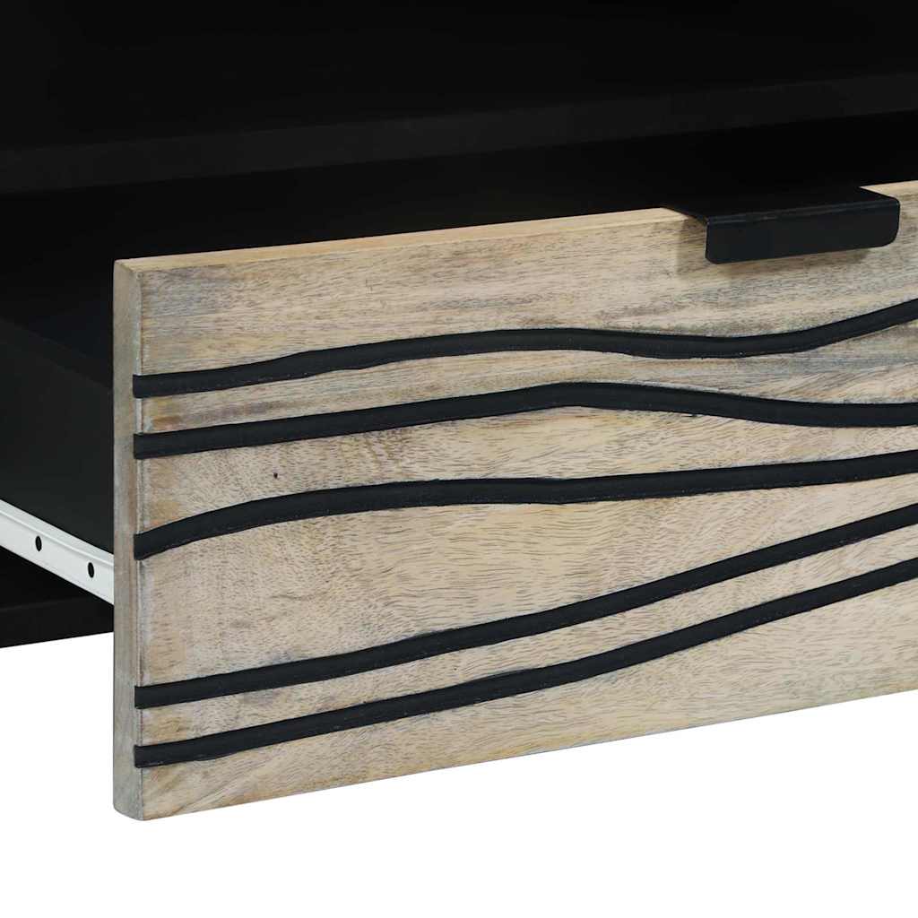 TV-Einheiten mit Schubladen Weiß 80 x 33 x 46 cm Holzwerkstoff