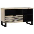 TV-Einheiten mit Schubladen Weiß 80 x 33 x 46 cm Holzwerkstoff