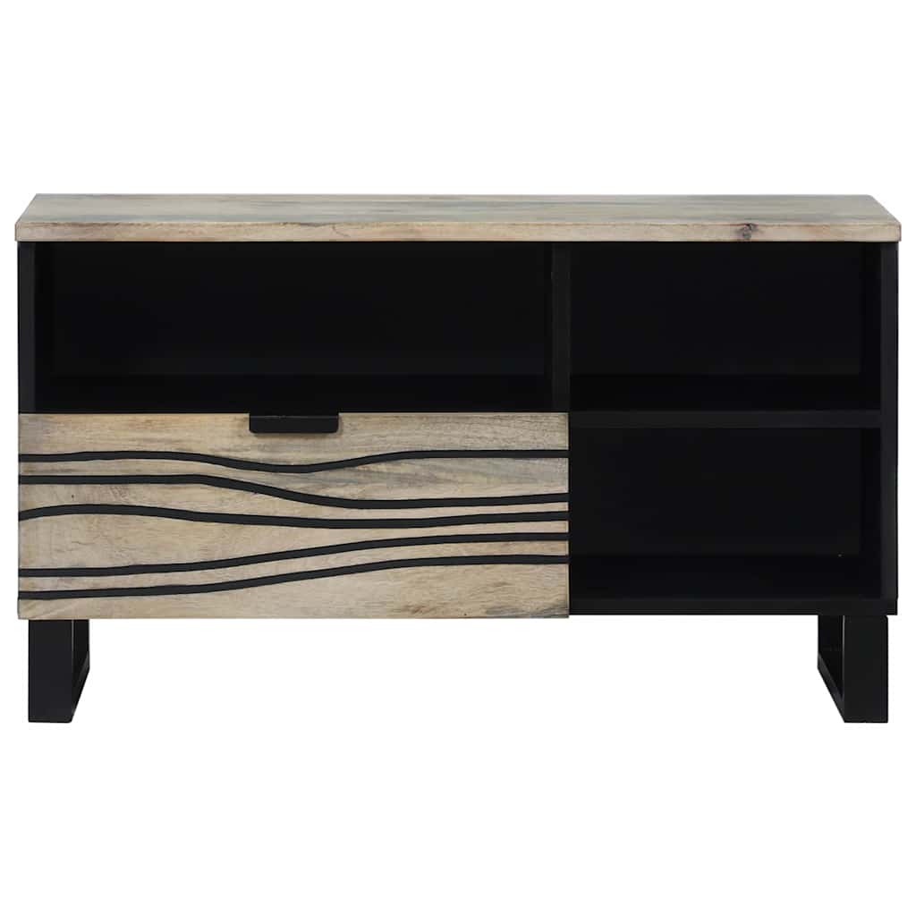 TV-Einheiten mit Schubladen Weiß 80 x 33 x 46 cm Holzwerkstoff