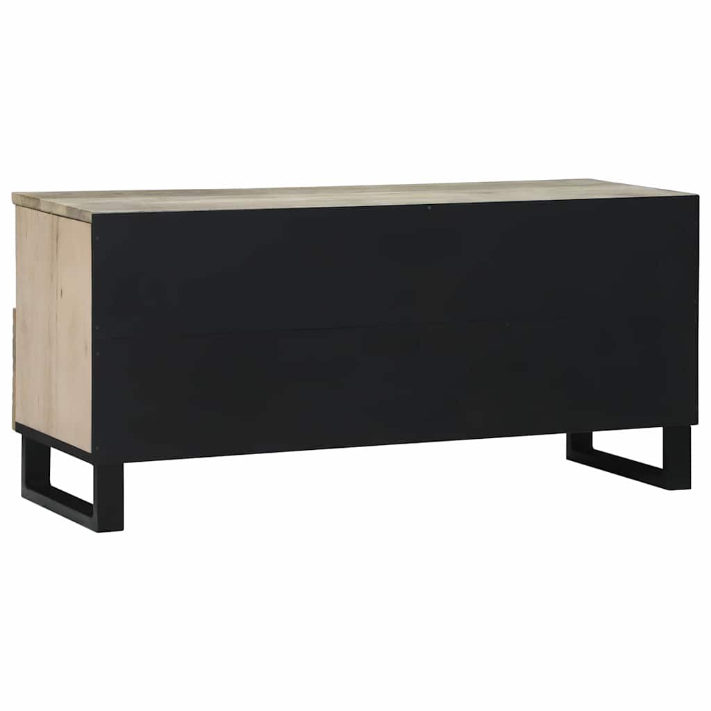 TV-Einheiten mit Schubladen Weiß 100 x 33 x 46 cm Holzwerkstoff