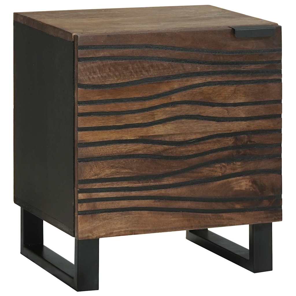 Nachttisch 2 pcs Walnuss 40 x 33 x 46 cm Holzwerkstoff