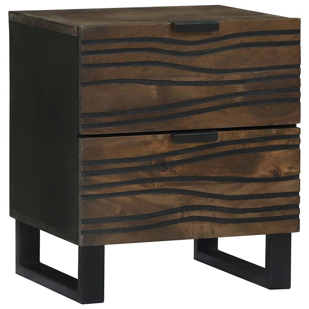 Nachttisch Walnuss 40 x 33 x 46 cm Holzwerkstoff