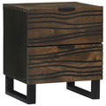 Nachttisch Walnuss 40 x 33 x 46 cm Holzwerkstoff