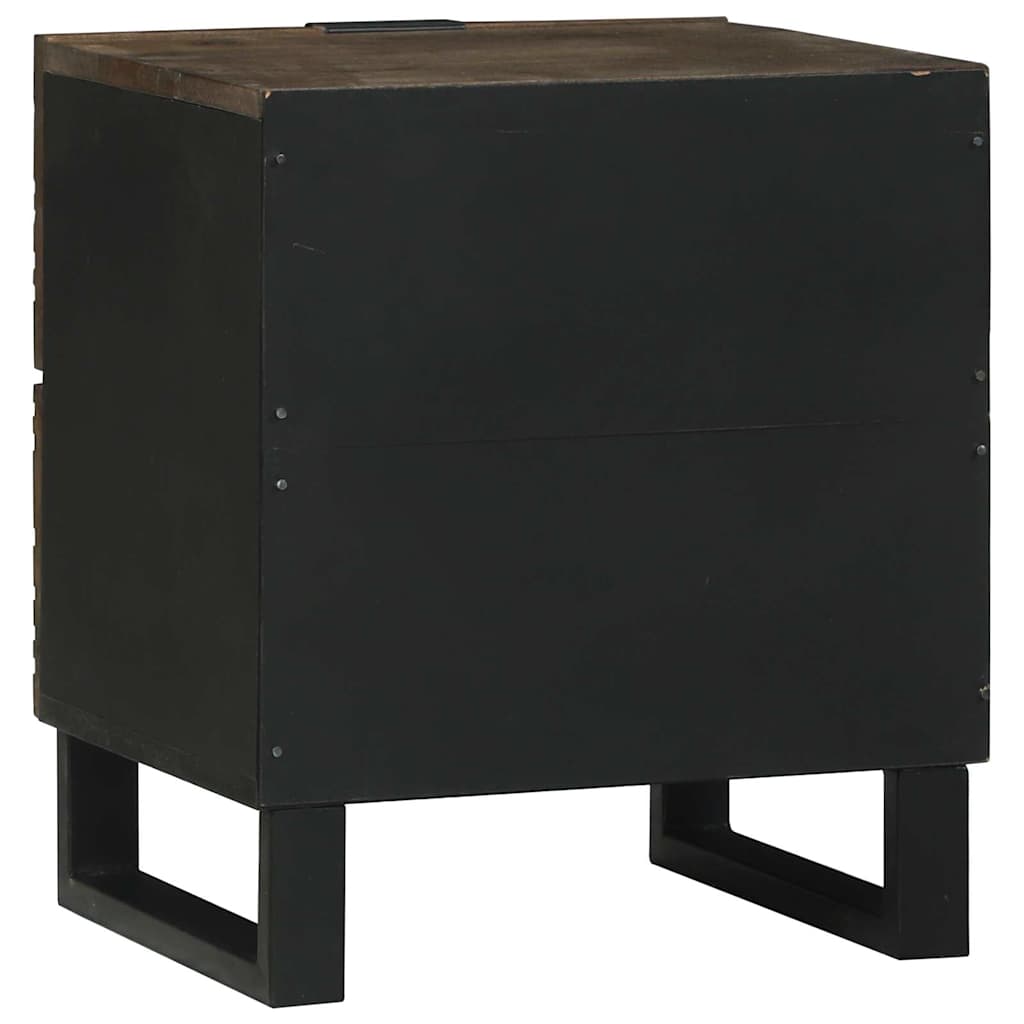 Nachttisch 2 pcs Walnuss 40 x 33 x 46 cm Holzwerkstoff