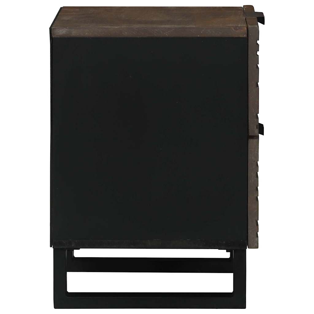 Nachttisch 2 pcs Walnuss 40 x 33 x 46 cm Holzwerkstoff