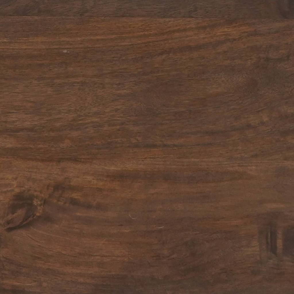 Sideboard Walnuss 60 x 33,5 x 75 cm Massivholz Mango