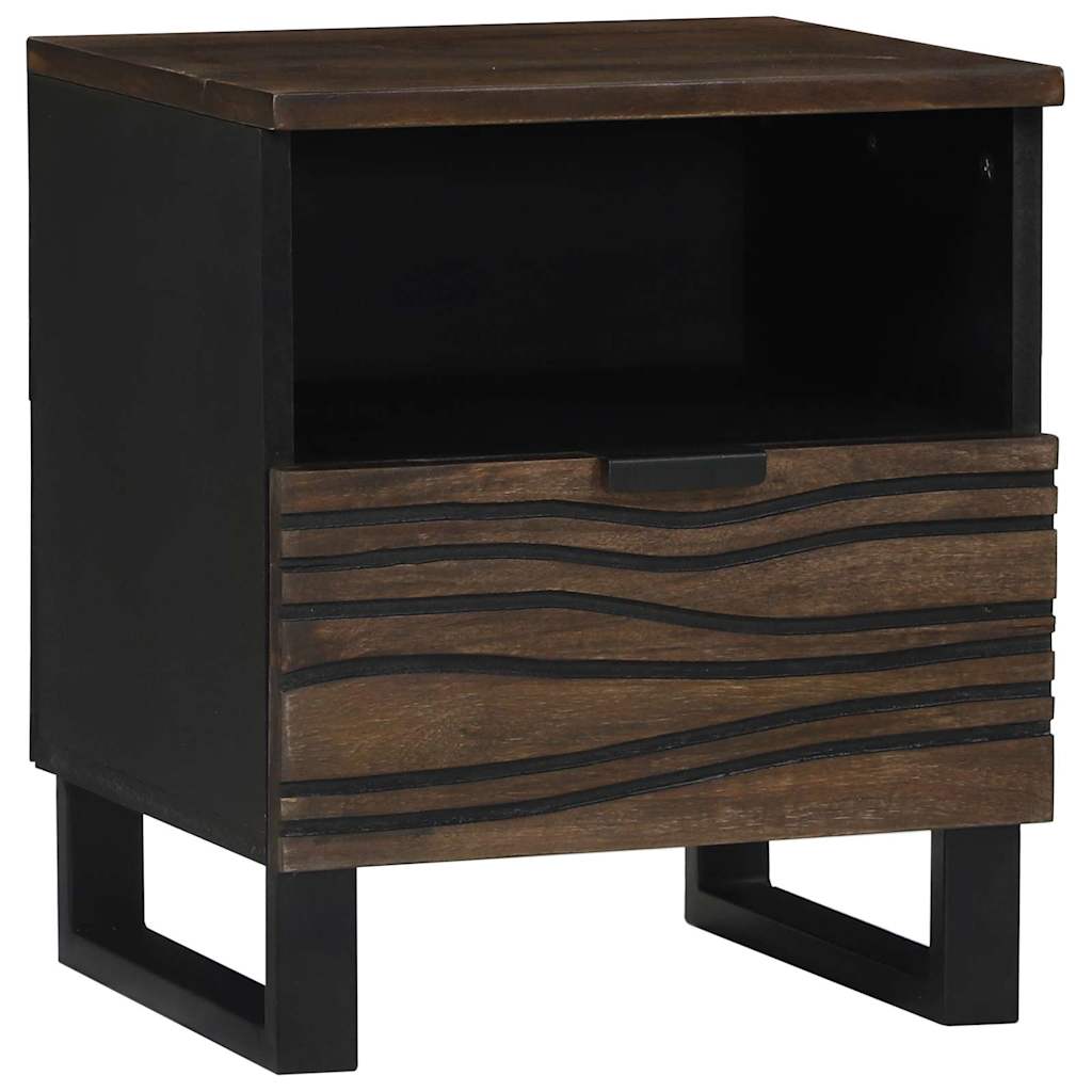 Nachttisch 2 pcs Walnuss 40 x 33 x 46 cm Holzwerkstoff