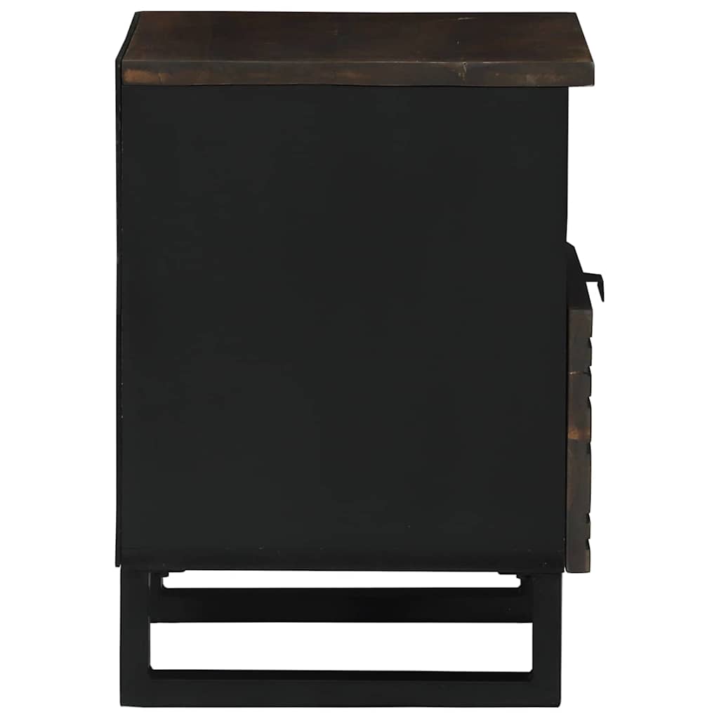 Nachttisch 2 pcs Walnuss 40 x 33 x 46 cm Holzwerkstoff