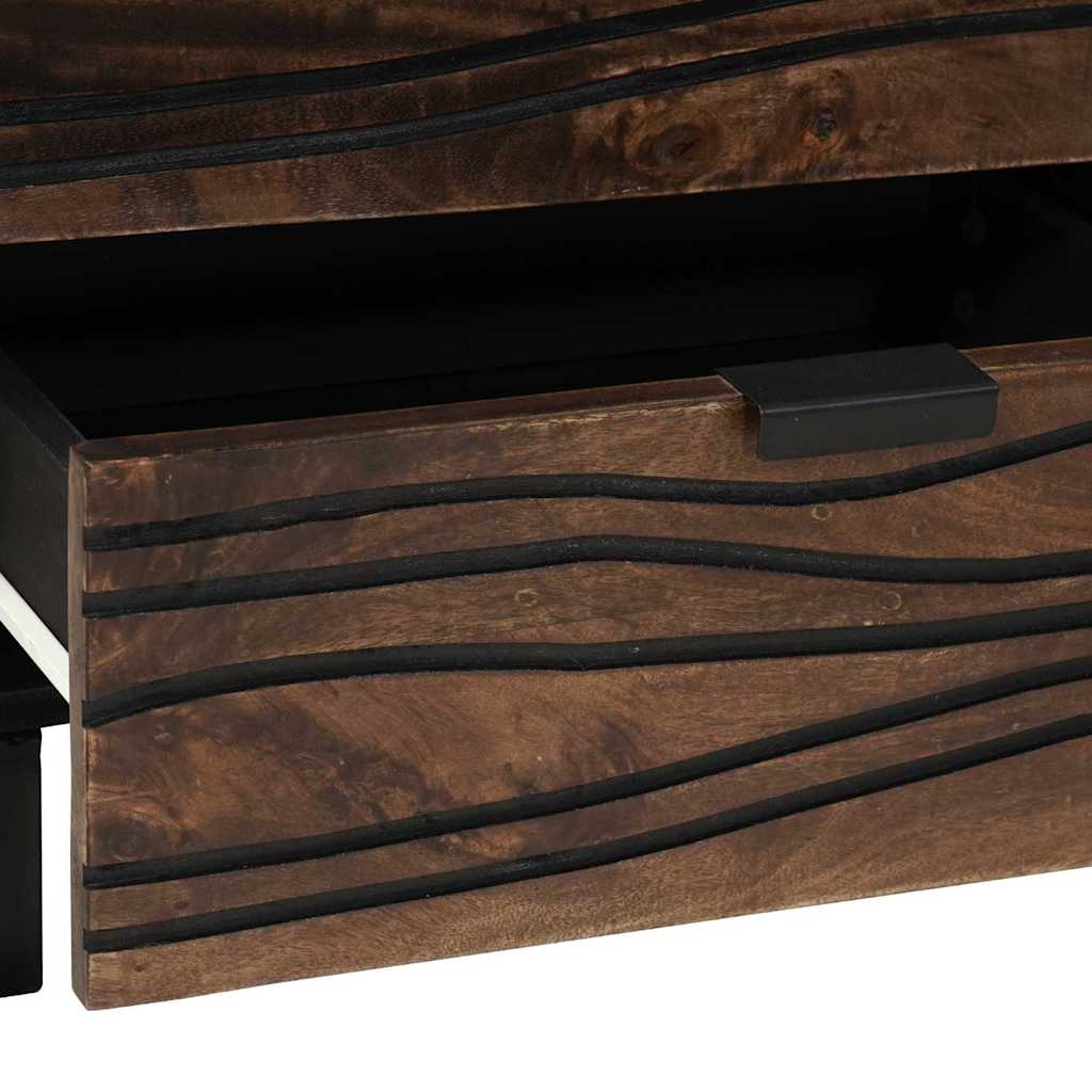 Nachttisch Walnuss 50 x 33 x 62 cm Holzwerkstoff