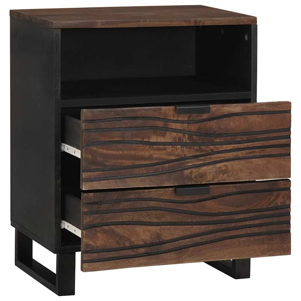 Nachttisch Walnuss 50 x 33 x 62 cm Holzwerkstoff