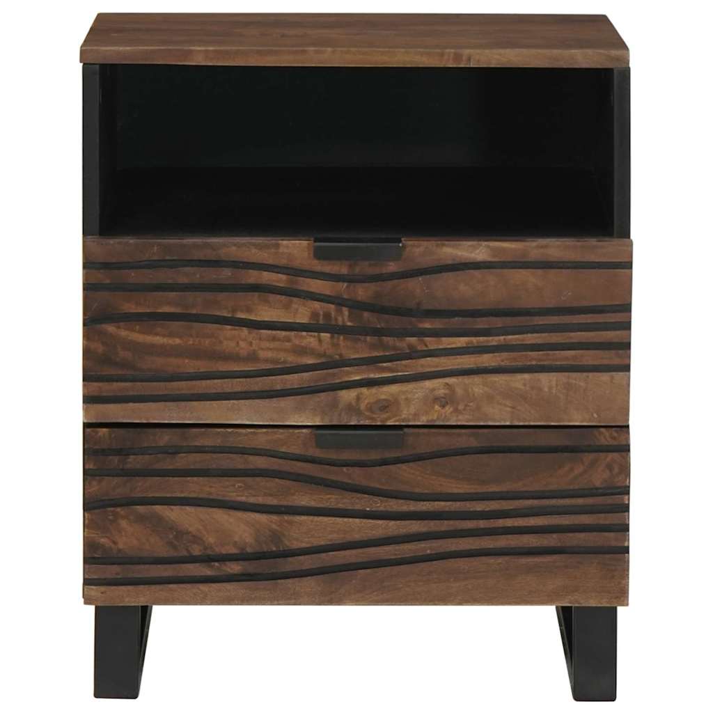 Nachttisch Walnuss 50 x 33 x 62 cm Holzwerkstoff