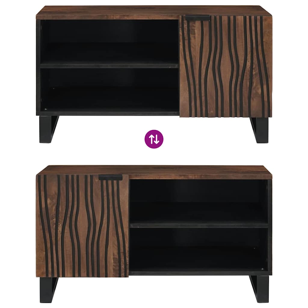 TV-Einheiten Walnuss 80 x 33 x 46 cm Holzwerkstoff